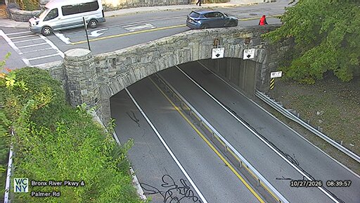 Bronx River Parkway at Palmer Road live camera view