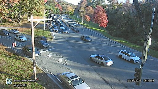 Bronx River Parkway at Virginia Road live camera view