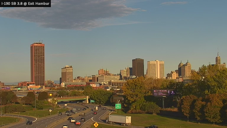 I-190 MP 3.80 SB at Interchange 5 (Hamburg Street) live camera view