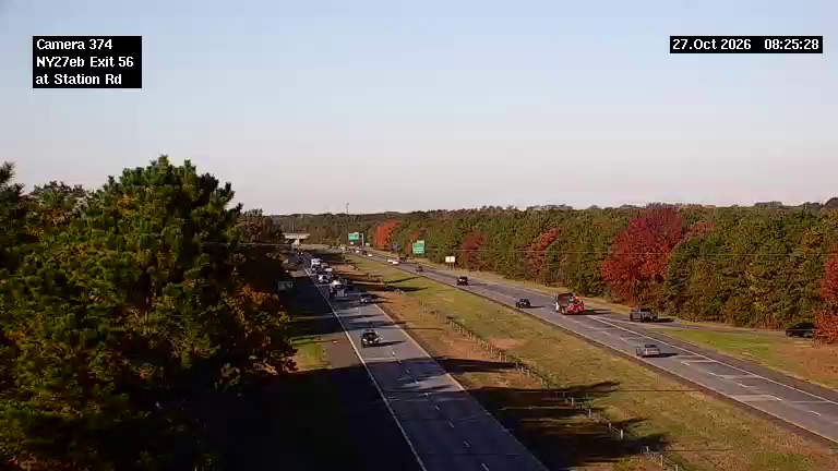 NY27 at Station Rd live camera view
