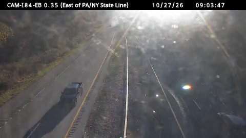 East of PA / NY State Line live camera view