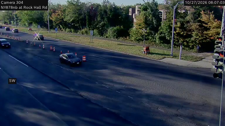 NY878 at Cedarlawn Ave / Rock Hill Rd live camera view