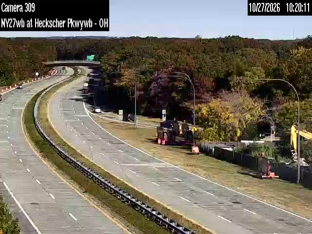 OVD - Westbound NY27 to Westbound Heckscher State Parkway live camera view