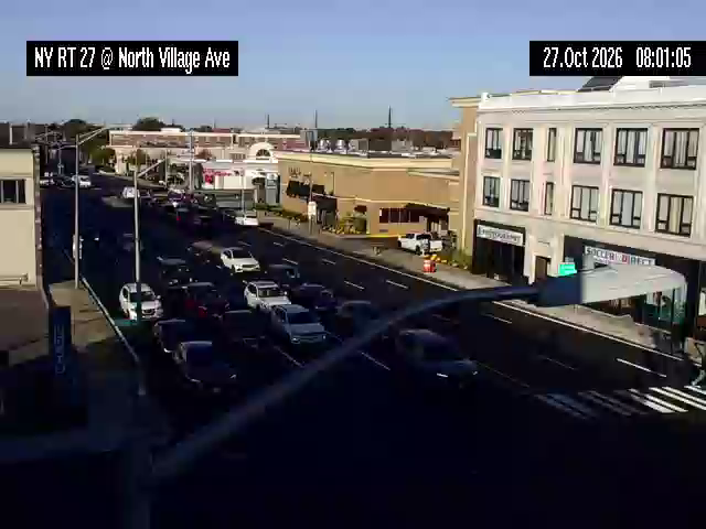 NY 27 at North Village Ave live camera view