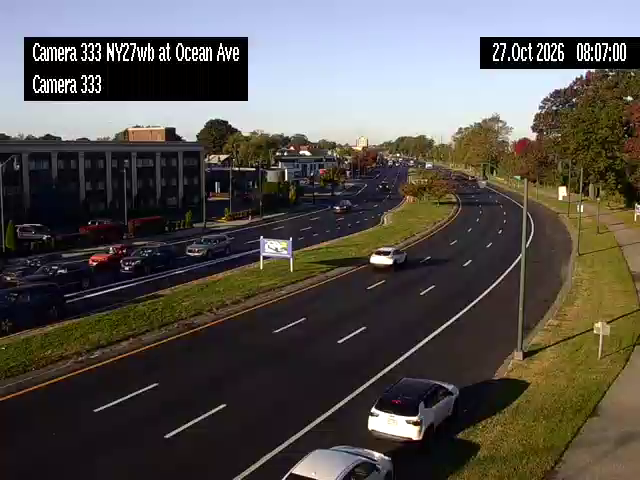 NY 27 at Ocean Ave live camera view