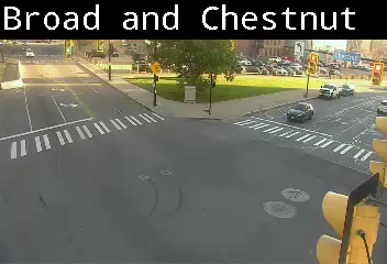 Broad St at Chestnut St live camera view