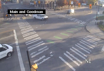 Main St at Goodman St live camera view