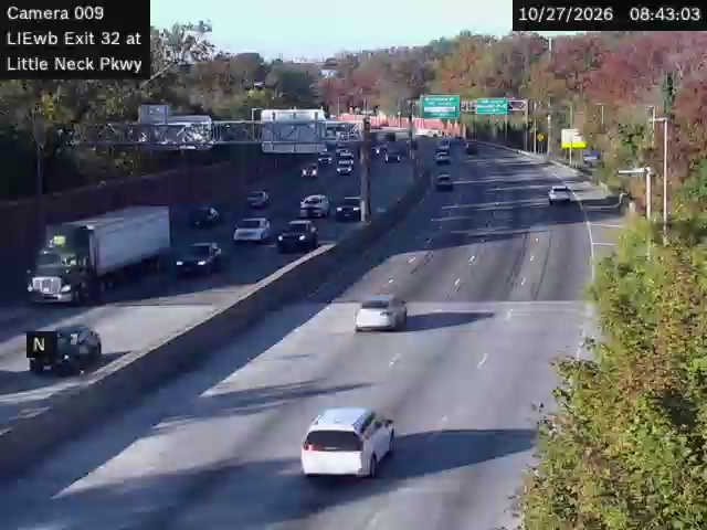 I-495 at Little Neck Pkwy live camera view