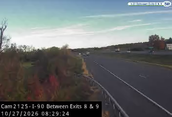 I-90 Between Exits 8-9 live camera view