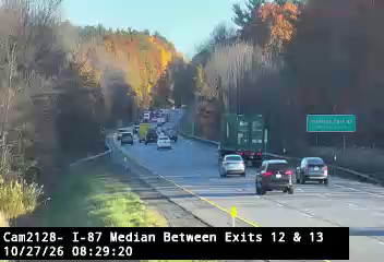 I-87 Northbound Before Exit 13S live camera view