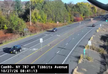 NY 787 at Tibbits Ave live camera view