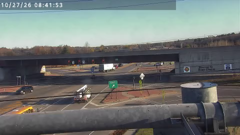 US 11 South of Fort Drum Main Gate live camera view