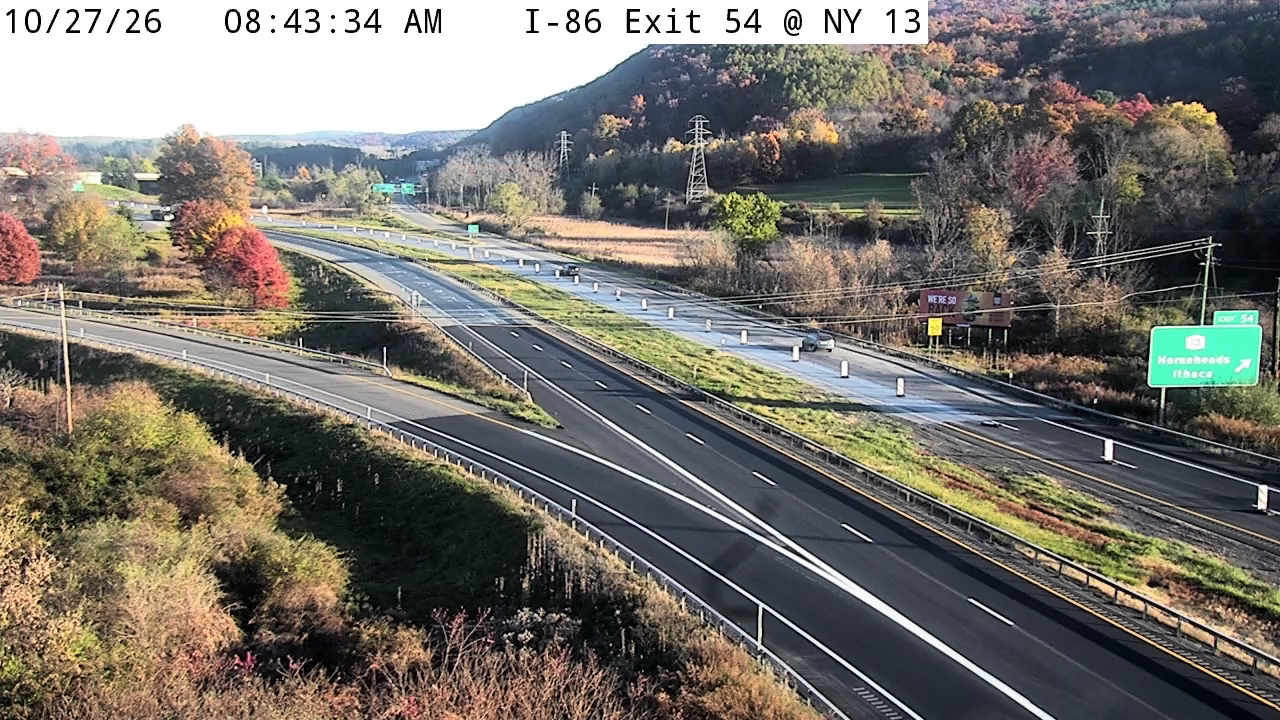I-86 Exit 54 @ NY 13 live camera view