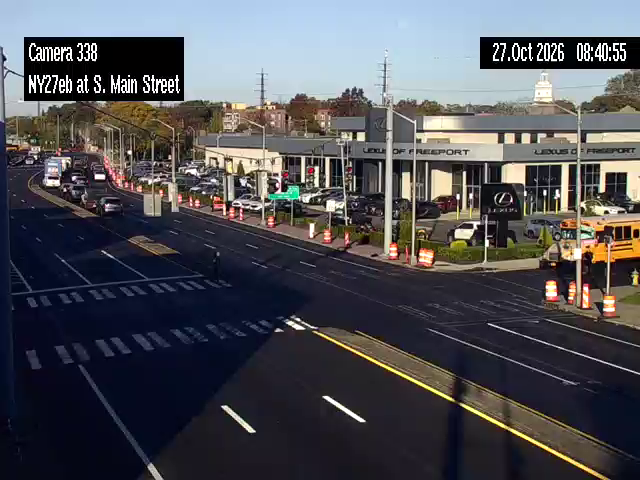 NY 27 at Main Street live camera view