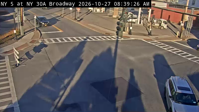 NY 5 at NY 30A Broadway live camera view