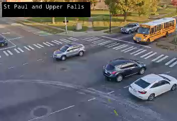 St. Paul St at Upper Falls St live camera view
