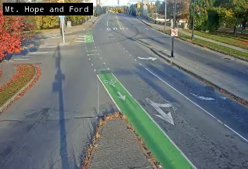 Mt Hope Ave at Ford St / Wilson St live camera view