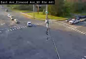 East Ave at Elmwood Ave live camera view