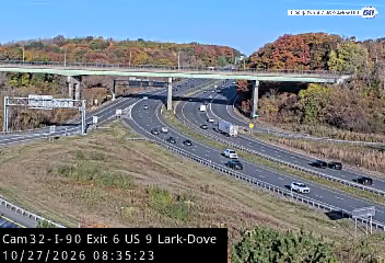 I-90 at Lark/Dove Bridge live camera view
