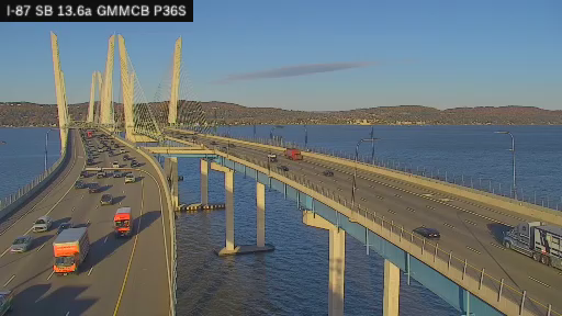 I-87 MP 13.60a SB Gov. Mario M. Cuomo Bridge View 1 live camera view