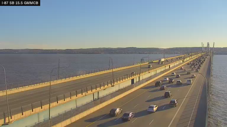 I-87 MP 15.50 SB Gov. Mario M. Cuomo Bridge live camera view