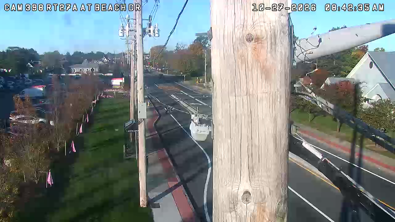 NY27A at Pease Ln/Beach Drive live camera view