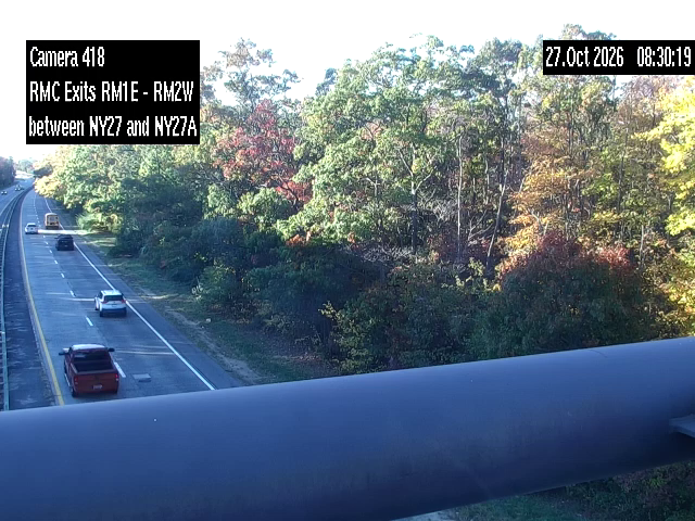 RMC (Median) Exits RM1E-RM2W (Between NY27-NY27A) live camera view