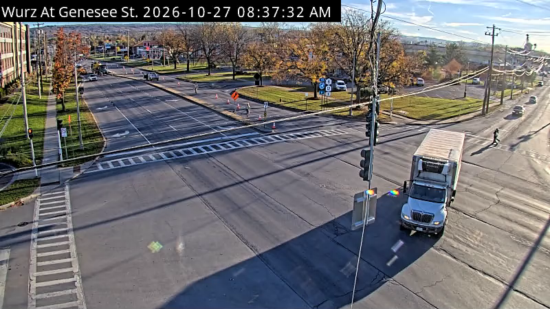 Wurz Ave at Genesee, Utica live camera view