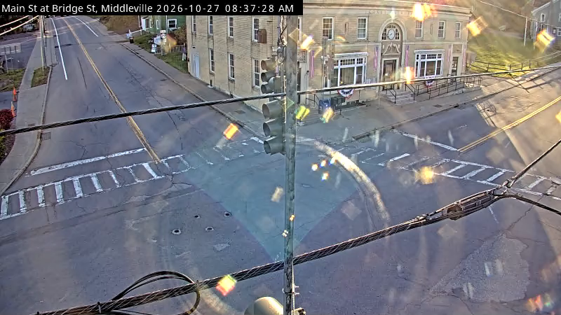 Main St at Bridge St, Middleville live camera view
