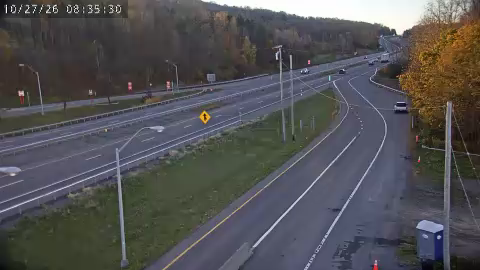I-81 north of Exit 14 (Inspection) live camera view