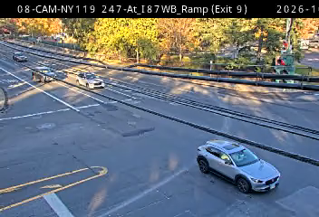 NY119 at I-87 WB at Ramp (Exit 9) live camera view