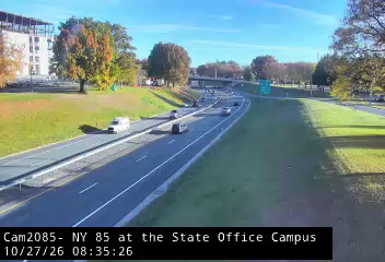 NY 85 at State Office Campus live camera view