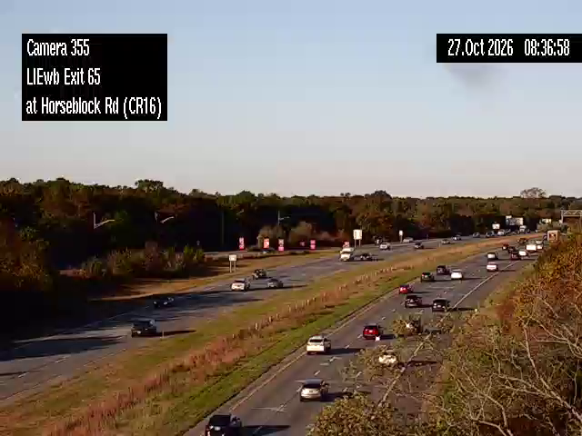 LIE at Horse Block Rd live camera view