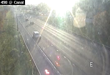 I-490 at Erie Canal live camera view