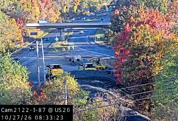 I-87 SB in Median @ US 20 live camera view