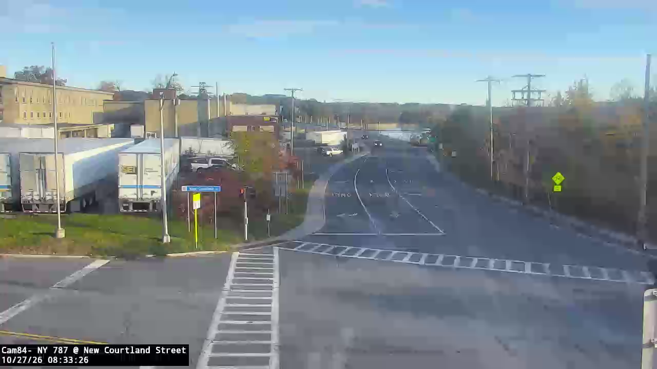 NY 787 at New Courtland Street live camera view