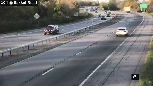 104 at Basket Road live camera view
