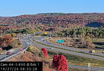 I-890 EB/WB Exit 1 / TWY Exit 26 live camera view