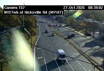 NY 27 at Hicksville Road live camera view