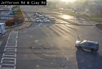 Jefferson Rd and Clay Rd live camera view