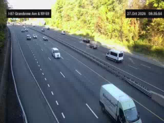 I87 EB Grandview Ave (Exit 14) and NY-59 live camera view