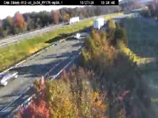 I84 EB at Ex34 NY17 MM 34.1 live camera view
