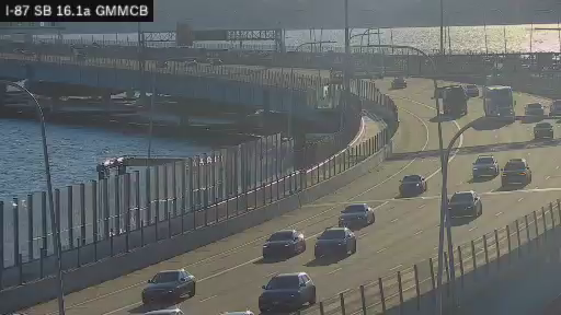 I-87 MP 16.10a SB Gov. Mario M. Cuomo Bridge View 1 live camera view