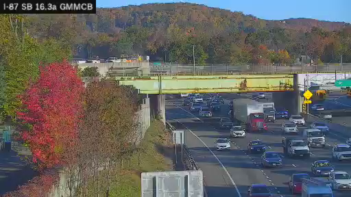 I-87 MP 16.30a SB Gov. Mario M. Cuomo Bridge View 1 live camera view