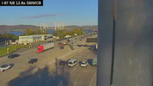 I-87 MP 12.80a NB Gov. Mario M. Cuomo Bridge View 1 live camera view