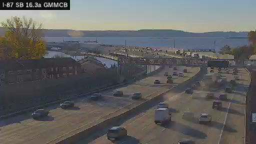 I-87 MP 16.30b SB Gov. Mario M. Cuomo Bridge View 2 live camera view