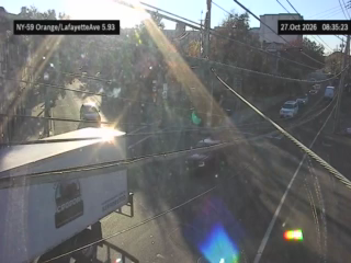 NY59 WB at Orange/Wayne Ave MM 5.93 live camera view