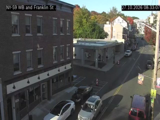 NY59 WB North of Franklin St live camera view