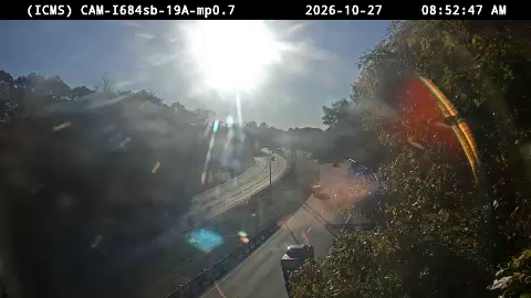 I-684/HRP Connector North of Manhattanville Road live camera view