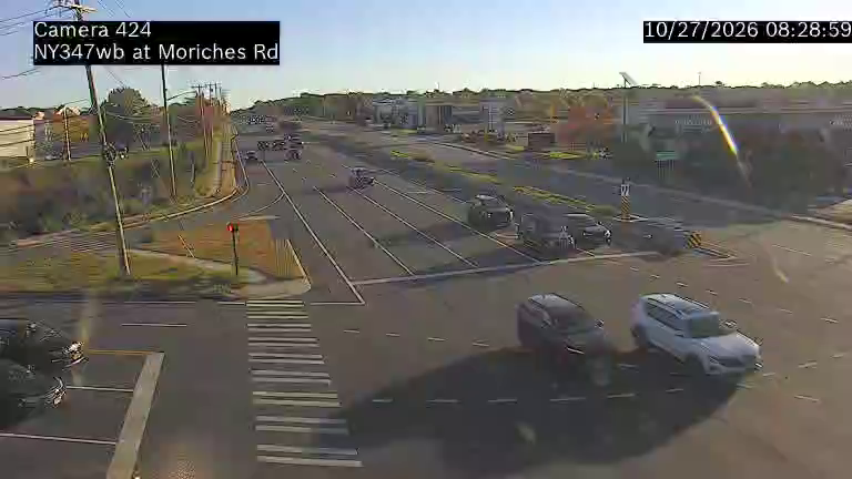 NY347 WB at Moriches Rd live camera view